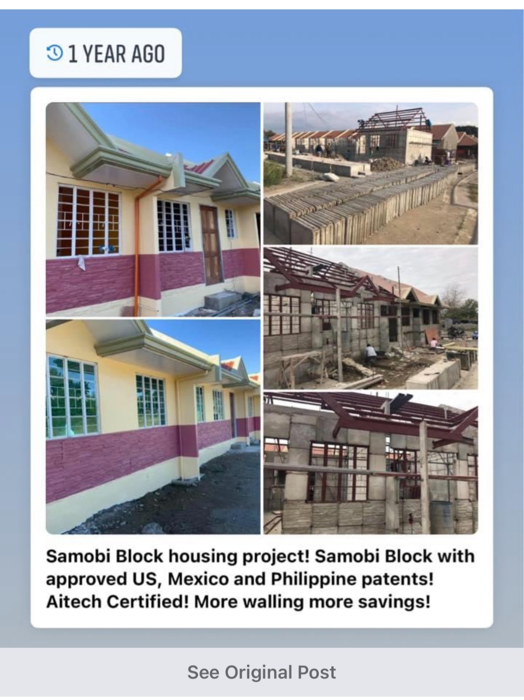 Workers welding and installing Samobi Block Wall System — residential construction